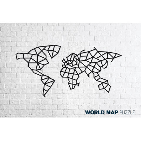 Nástěnné puzzle Mapa světa