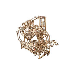 Ugears 3D mechanické puzzle Kuličková dráha spirála 355 ks