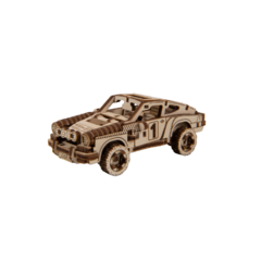 3D mechanické puzzle Rally Car 4